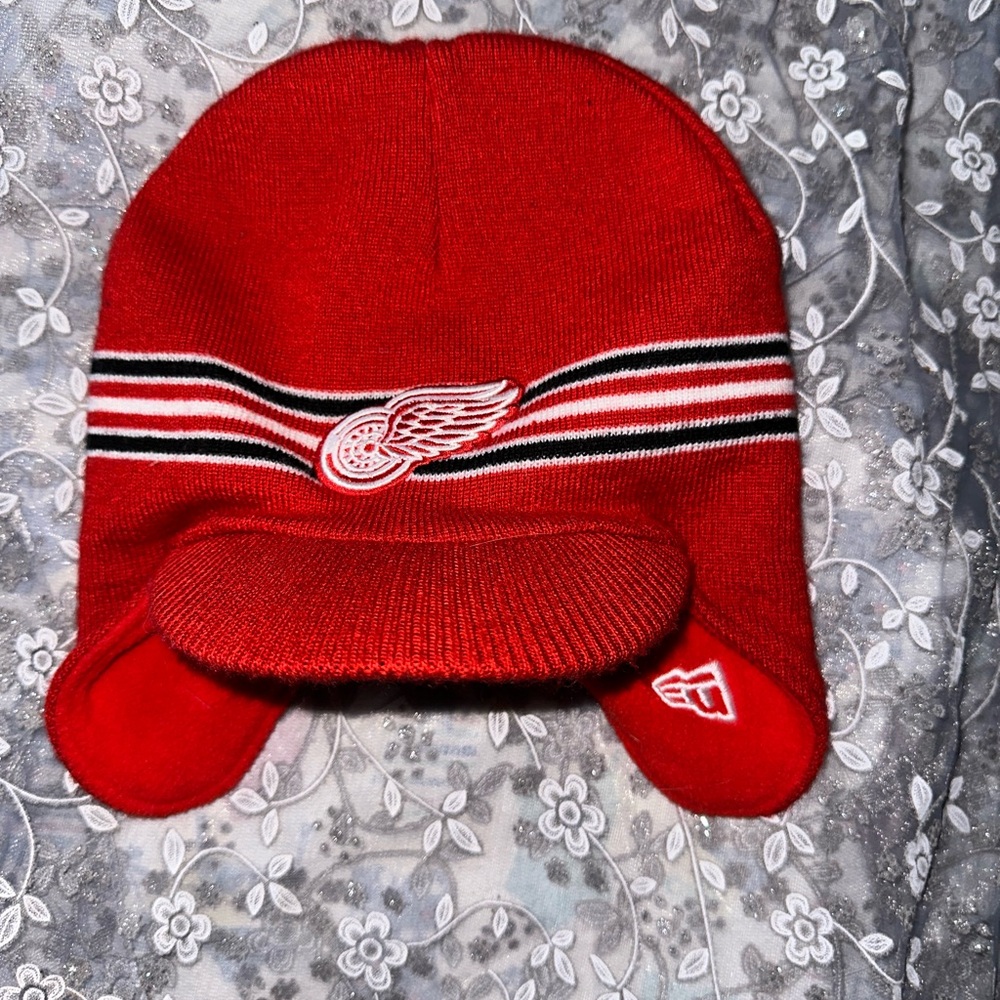 Detroit Red Wings Hat Child New Era Label